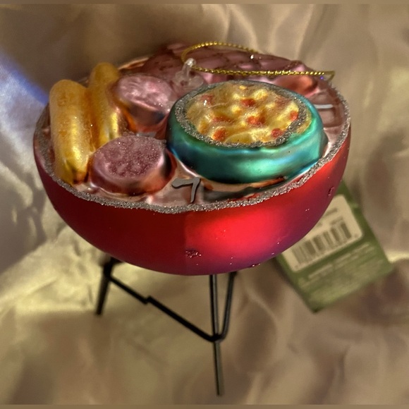 St. Nicholas Square Winter Chalet Collection Barbecue Grill Christmas Ornament - Picture 1 of 6